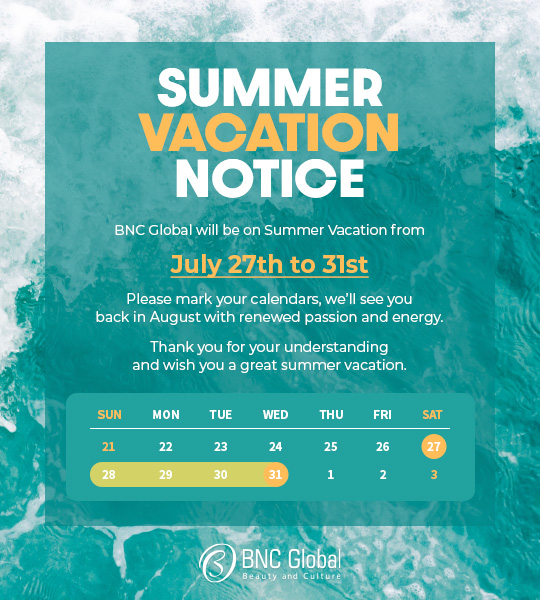 Summer Vacation Notice 2024